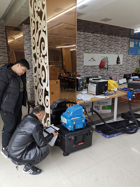 駐馬店生態環境監測中心PF-300優享版交貨驗收